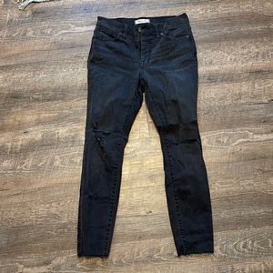 Madewell jeans black brand new